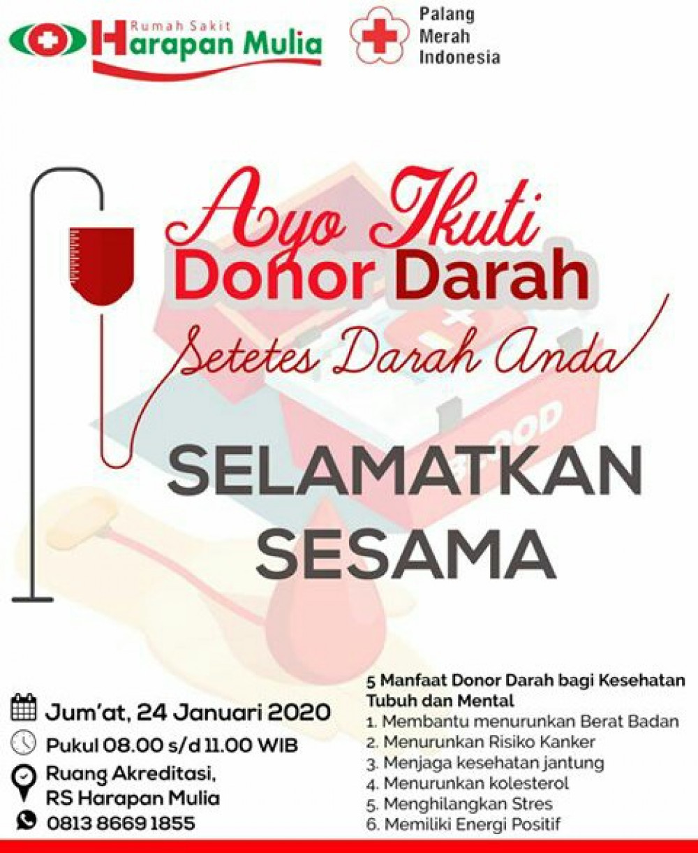 Donor Darah RS Harapan Mulia Bekasi