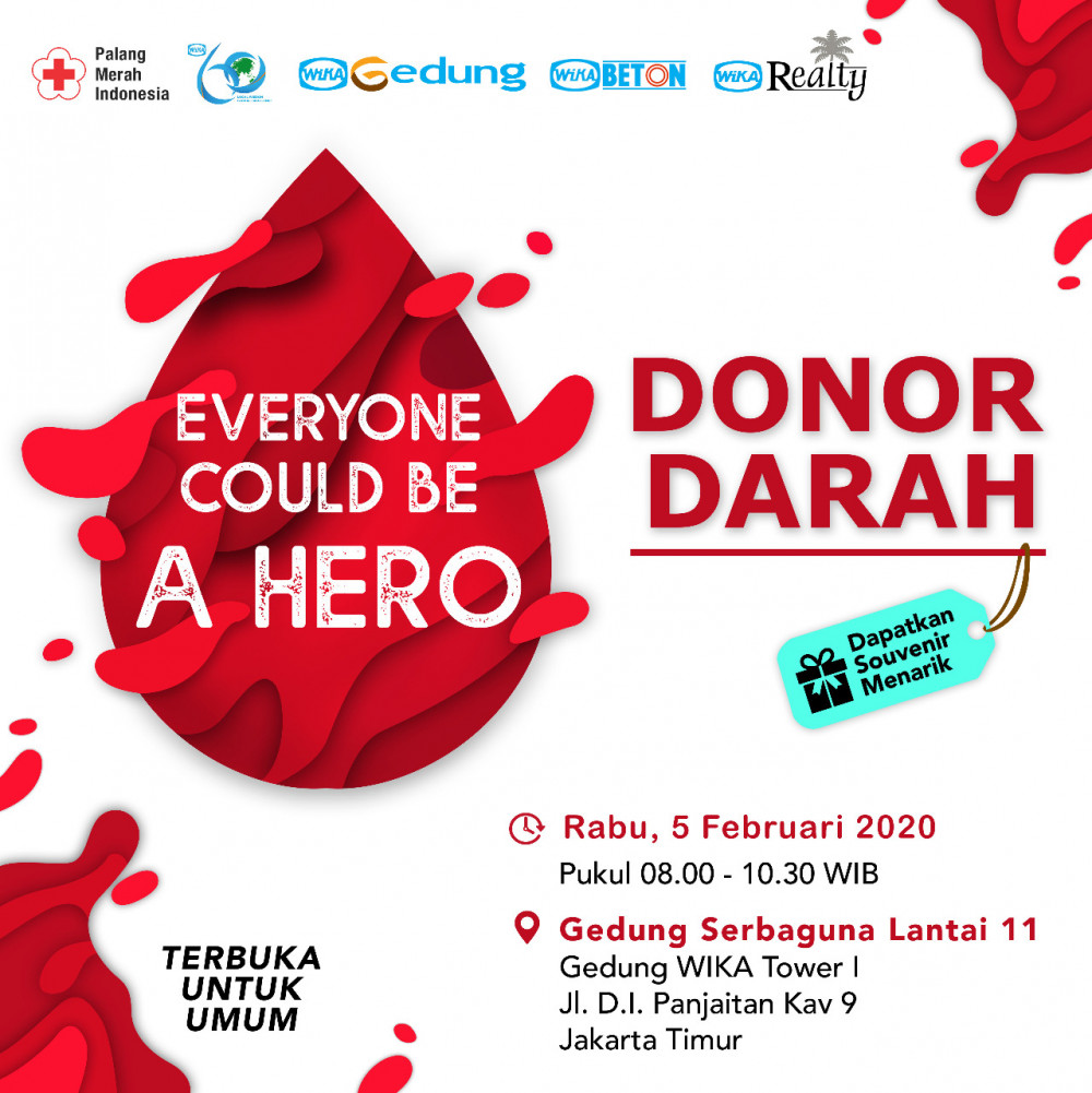 Donor Darah Wika Tower Jakarta Timur